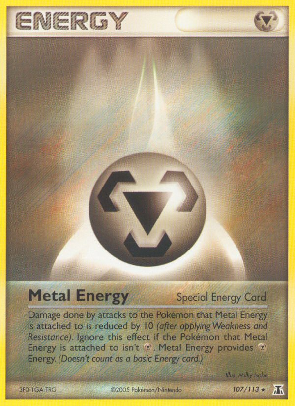 EX Delta Species Metal Energy #107/113